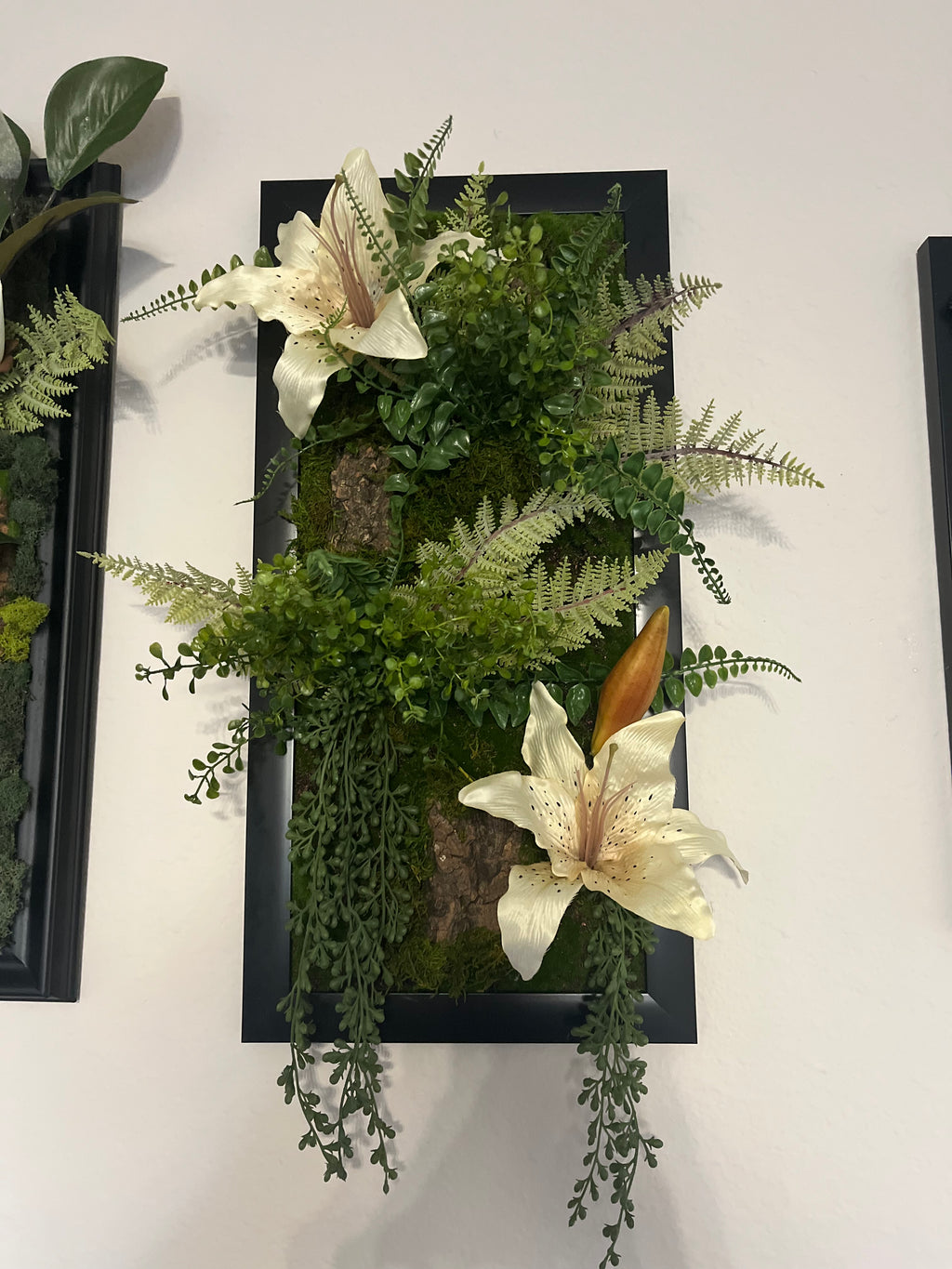 White Oriental Lilies