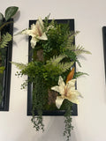White Oriental Lilies