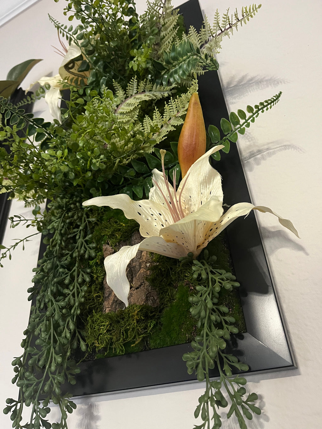 White Oriental Lilies